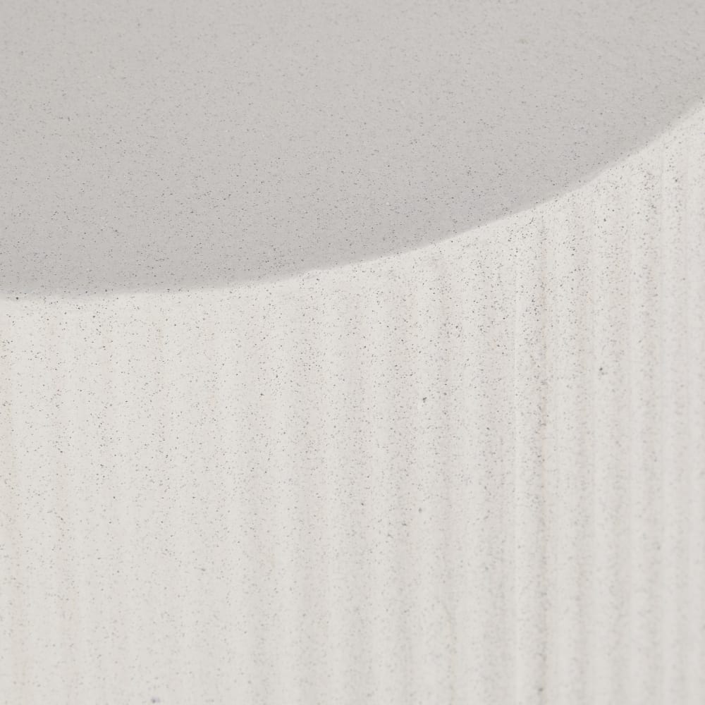 Bout de canapé colonne blanc - Maisons du Monde
