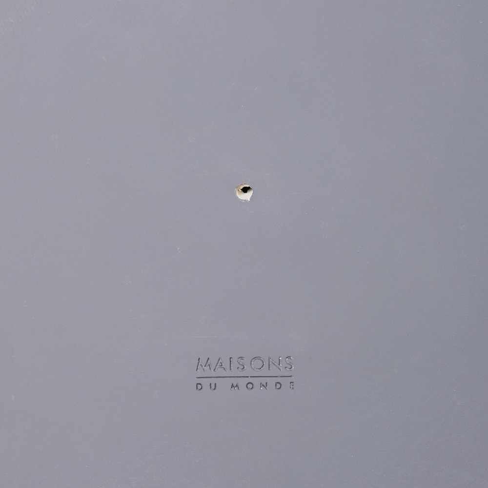 Bout de canapé finition ciment  - Maisons du Monde