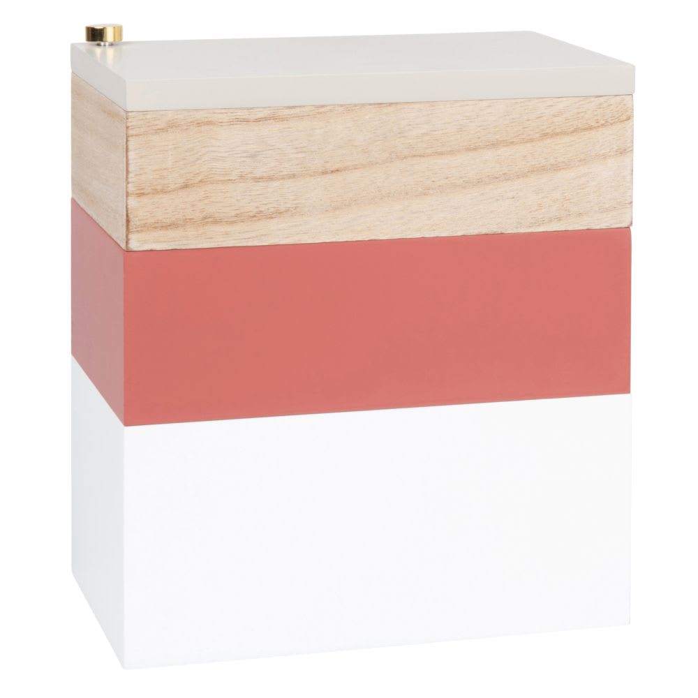 Box mit 4 Fächern, mehrfarbig