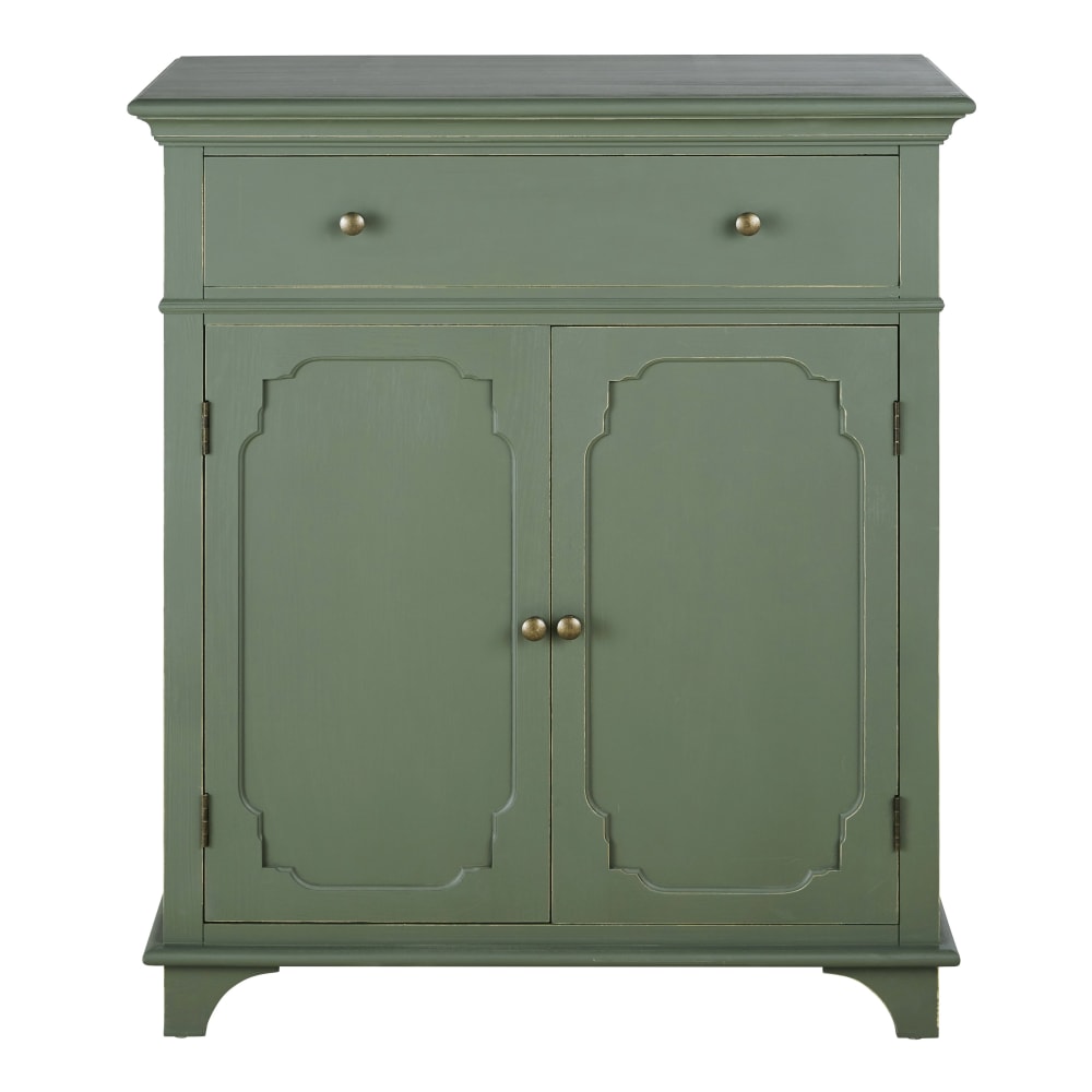 Buffet 2 portes 1 tiroir vert kaki L85