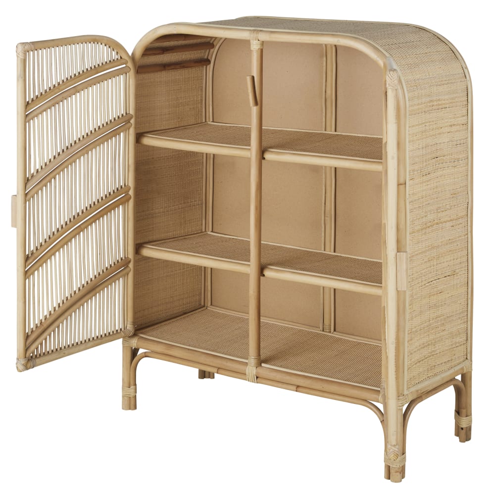 Buffet 2 portes cannage en rotin — vue 4