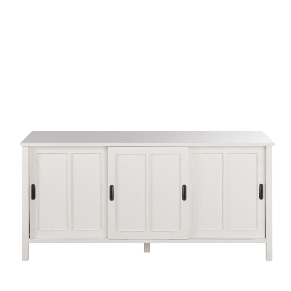 Buffet 3 portes blanc L160