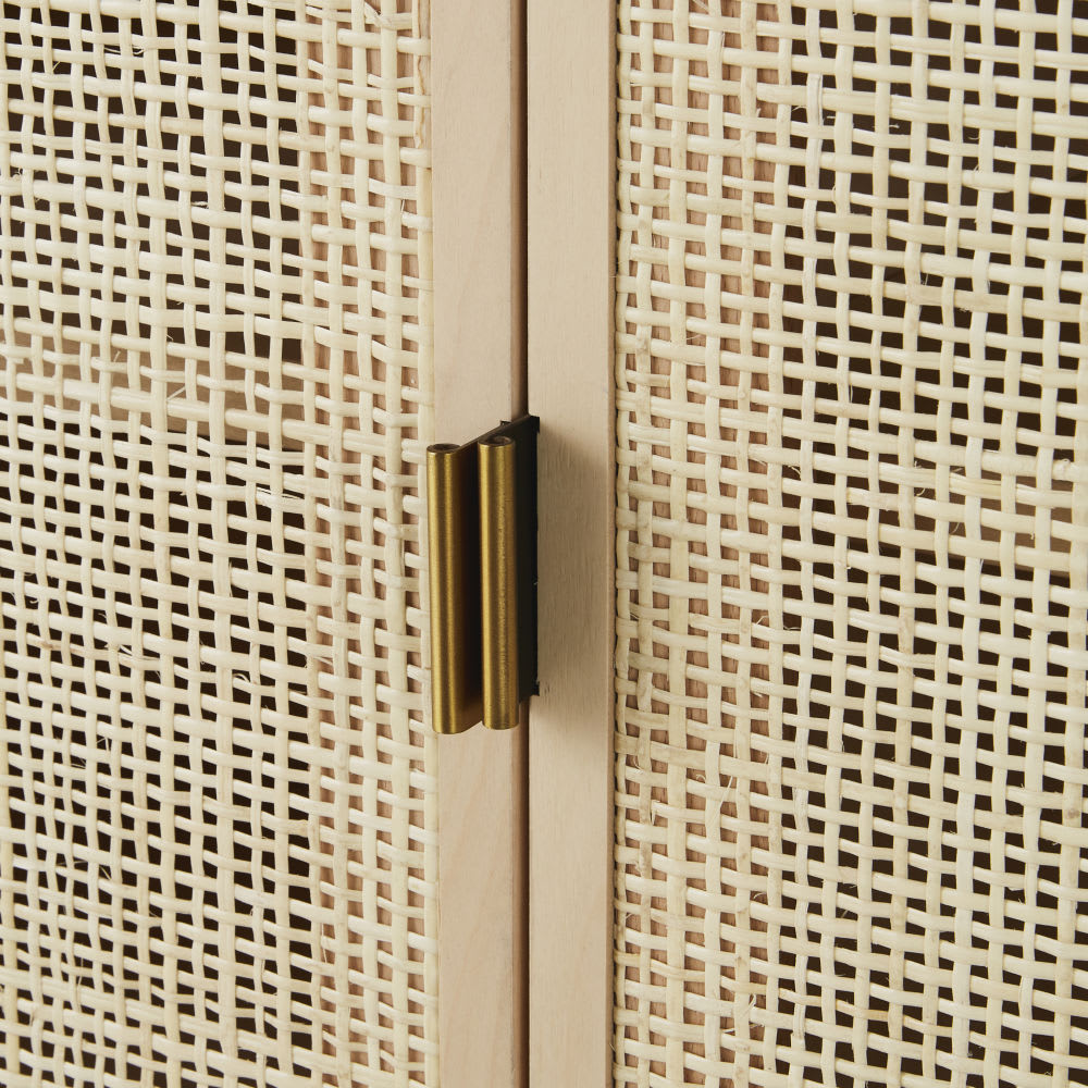Buffet 3 portes cannage en rotin L154 — vue 4