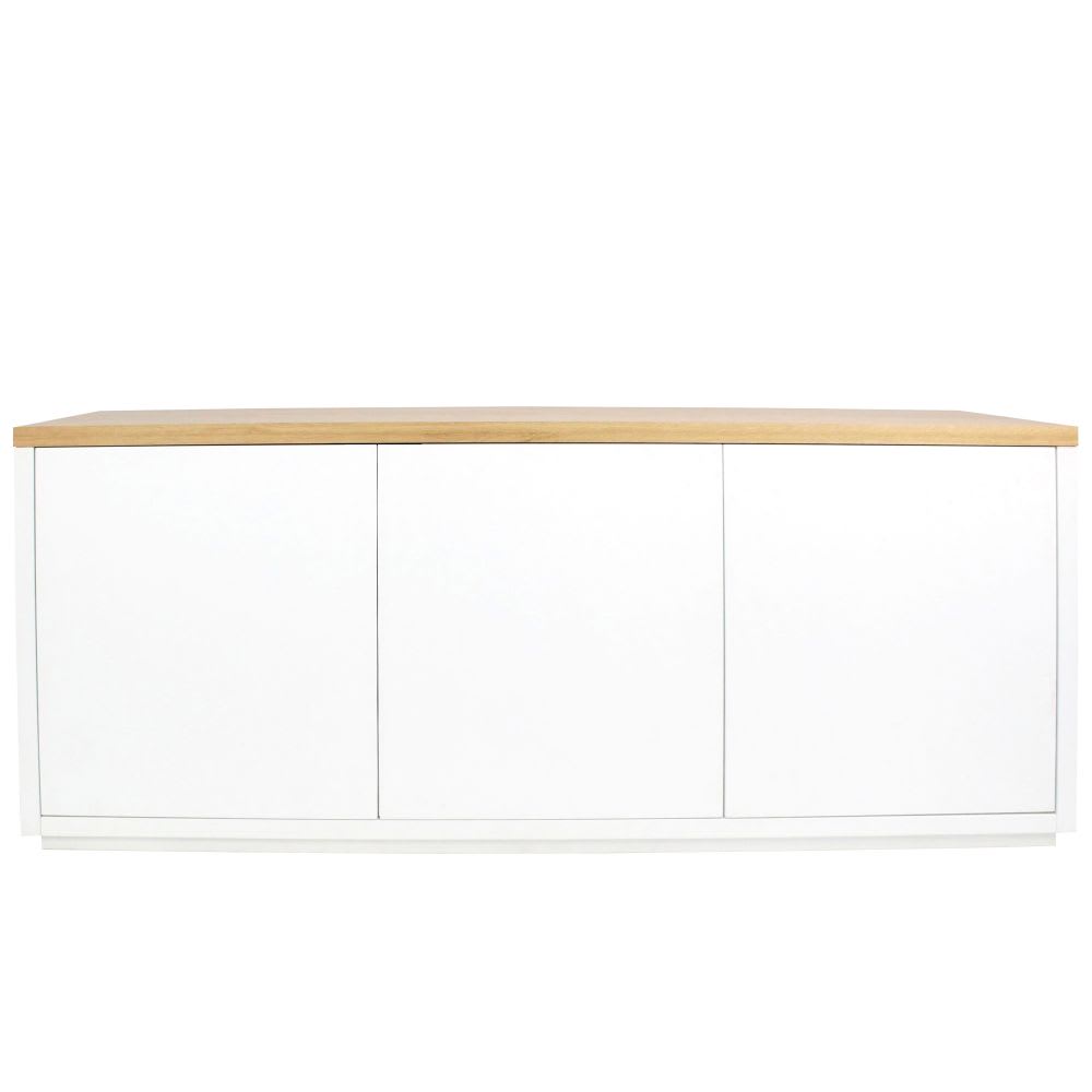 Buffet blanc 3 portes L175