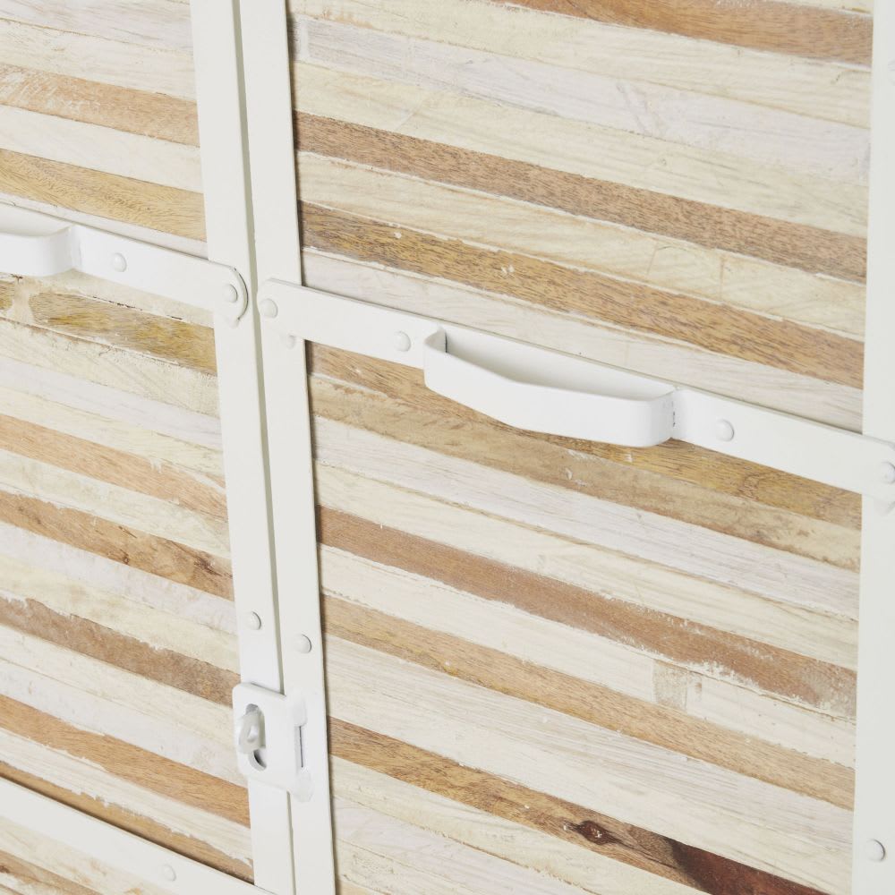 Buffet en métal blanc L75 — vue 4