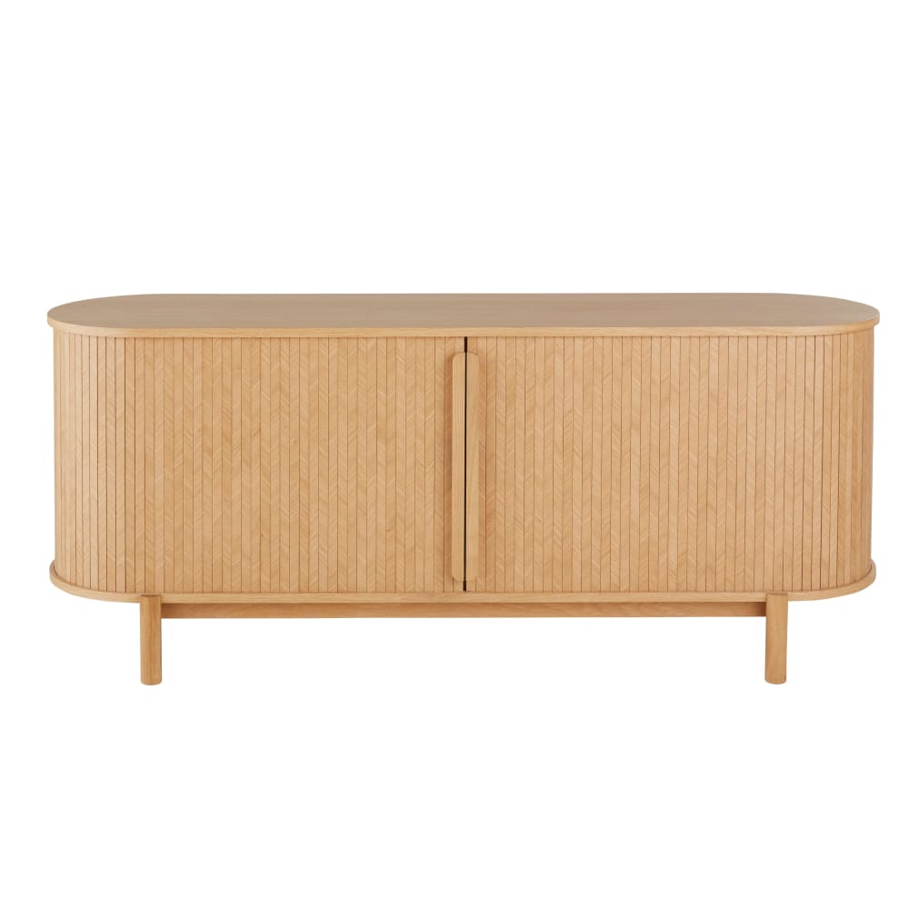 Buffet en placage chêne et bois de chêne, L180 cm