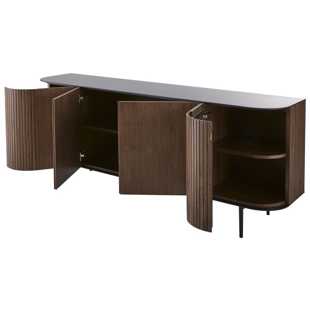 Buffet enfilade vintage 4 portes L198 — vue 3