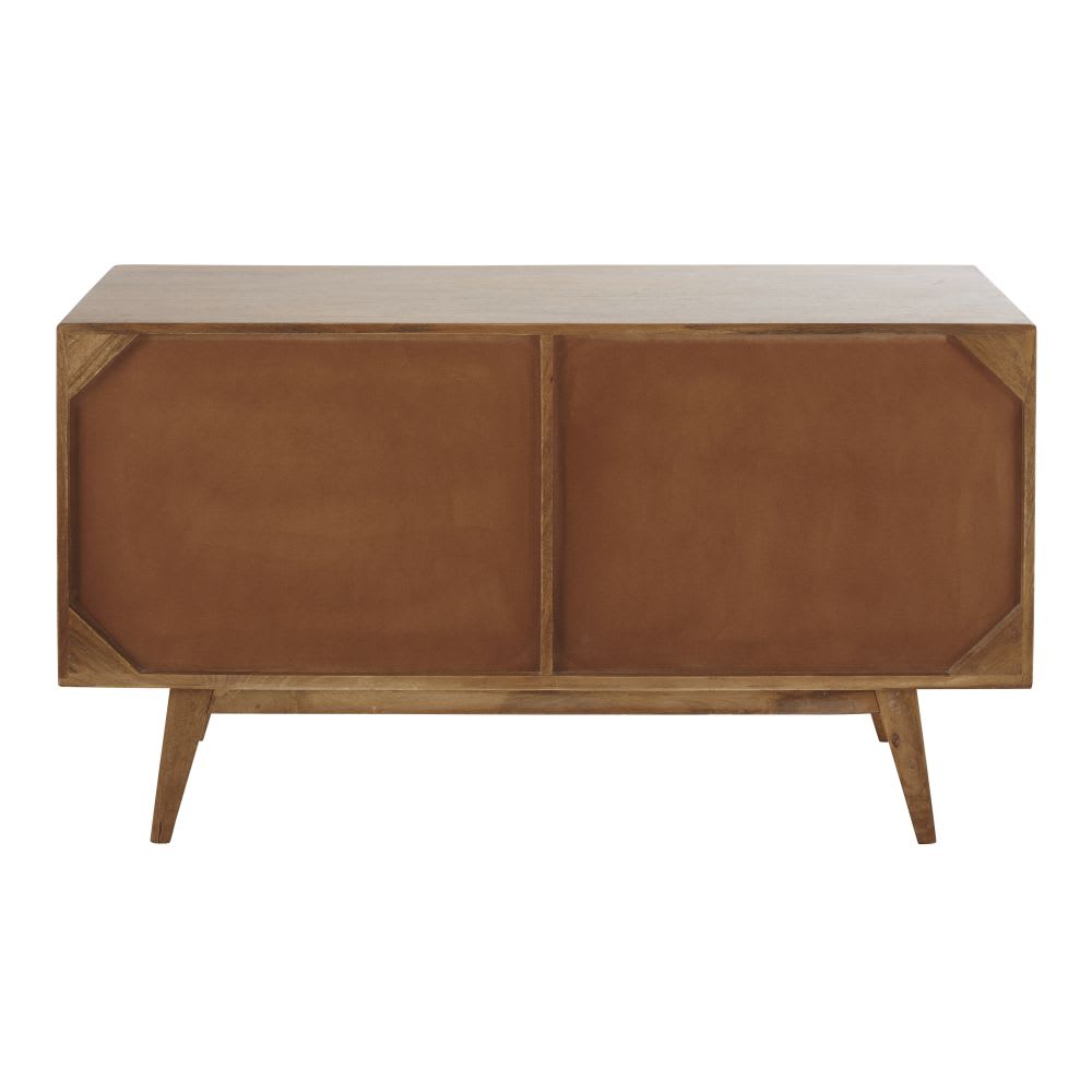 Buffet vintage en manguier bleu L127 — vue 4