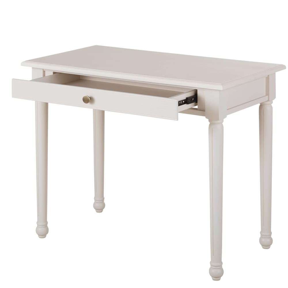 Bureau 1 tiroir écru - Maisons du Monde