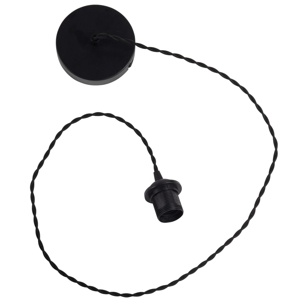 Câble pour suspension noir L120