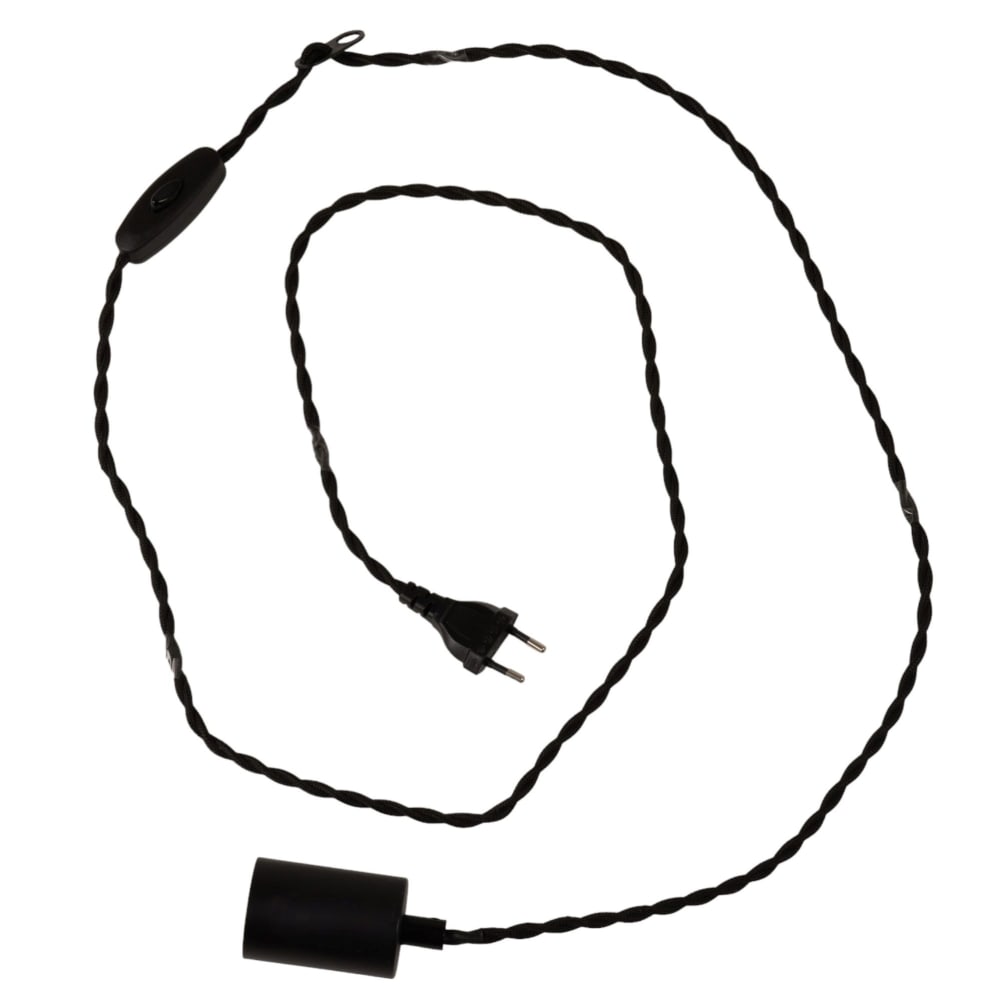 Câble pour suspension noir L201