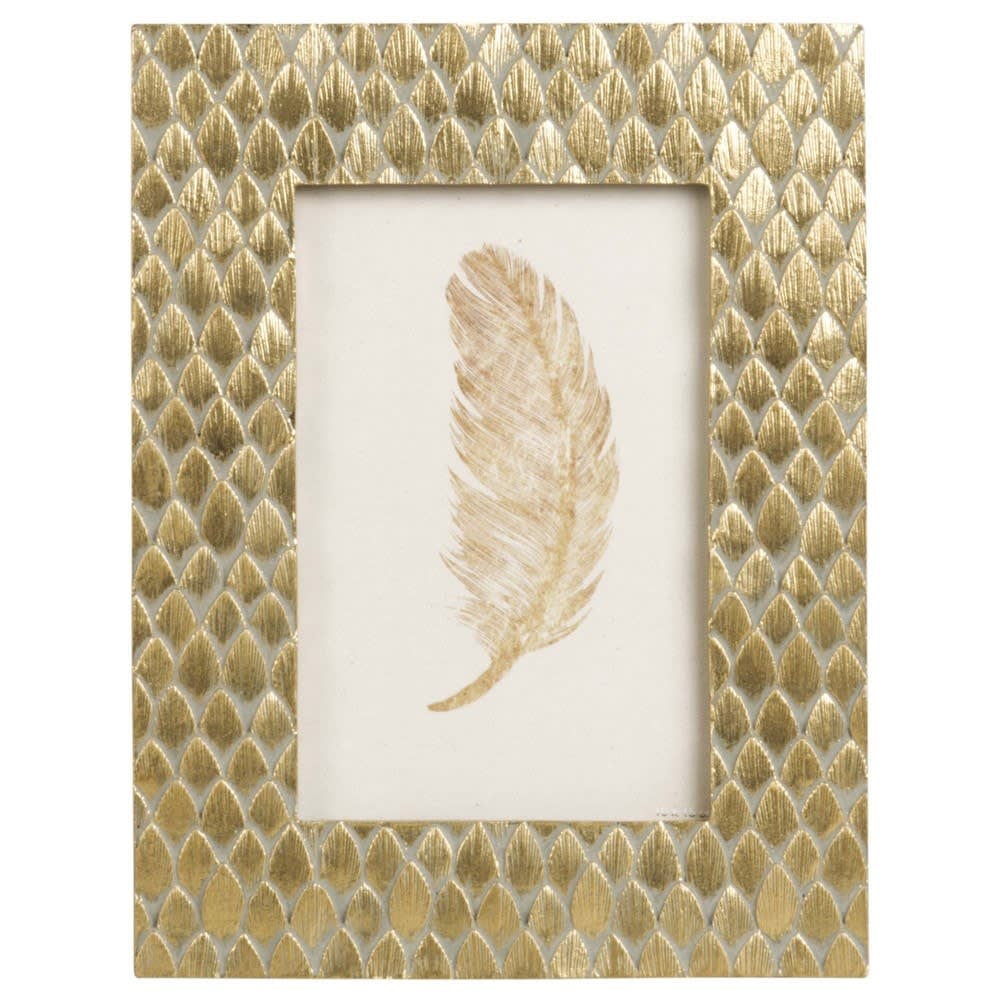 Cadre photo 10x15 doré