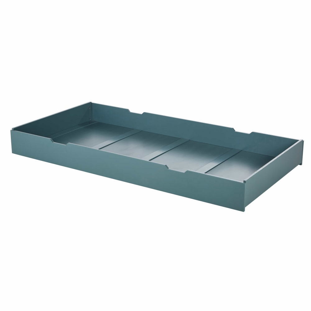 Cajón de almacenaje para cama extensible 90x190 en verde - Maisons du Monde