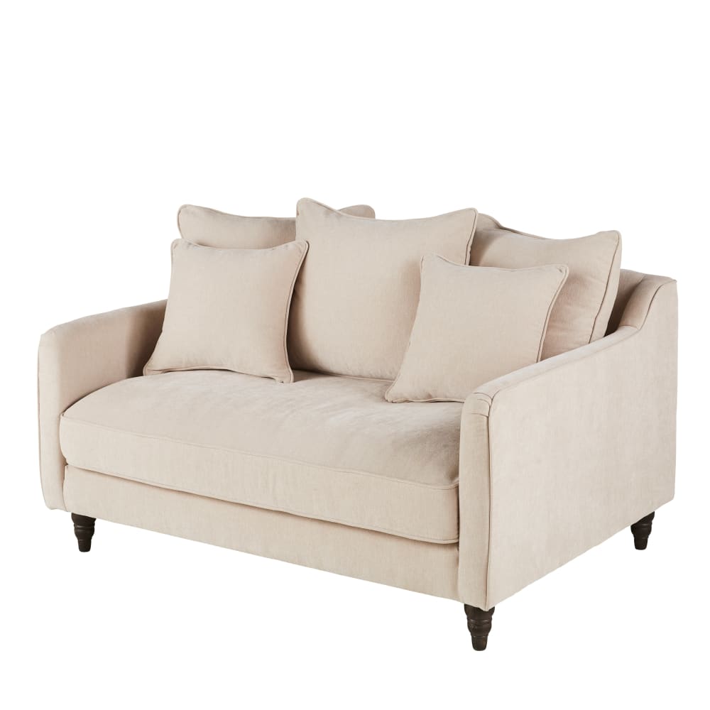 Auguste - Canapé 2 places beige - Vue supplémentaire 2