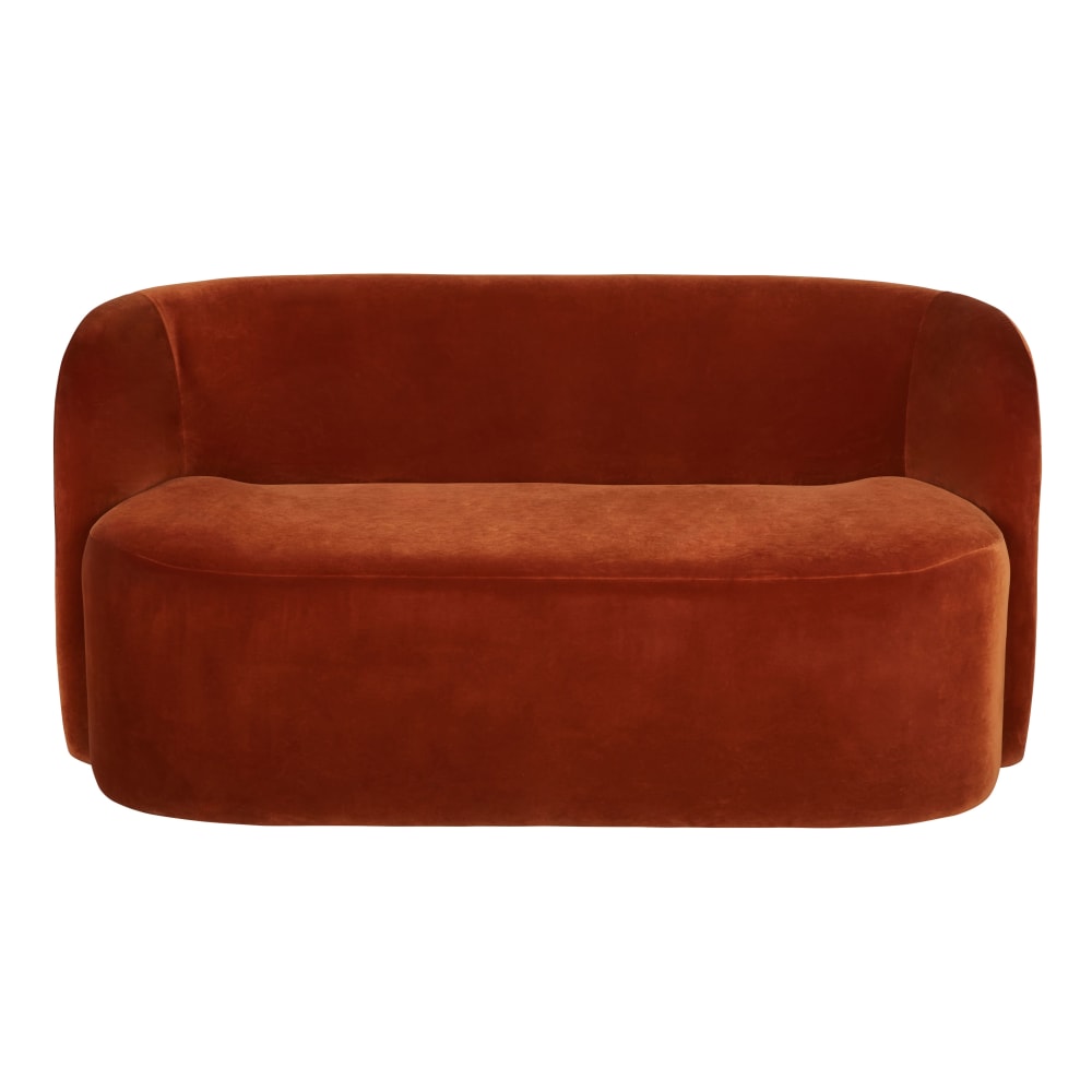 bobun - Canapé velours Marron - Vue supplémentaire 1