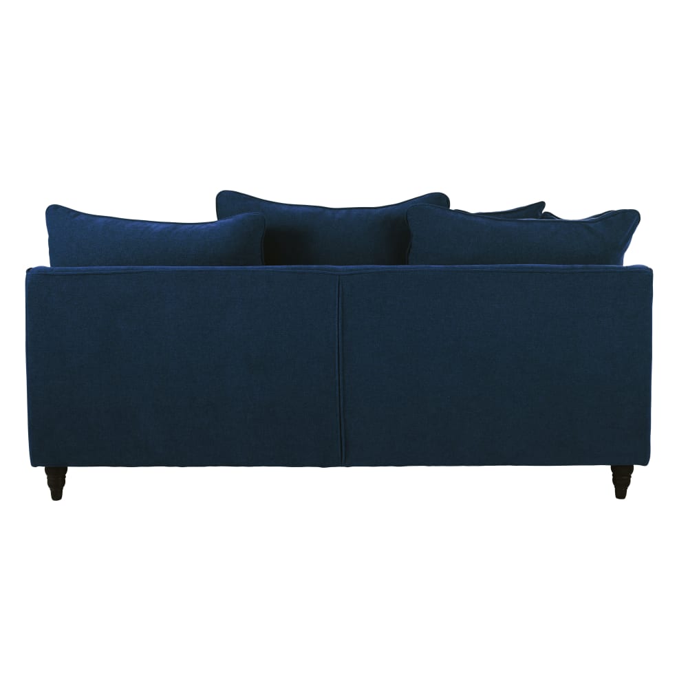 Auguste - Canapé 3 places bleu nuit - Vue supplémentaire 2