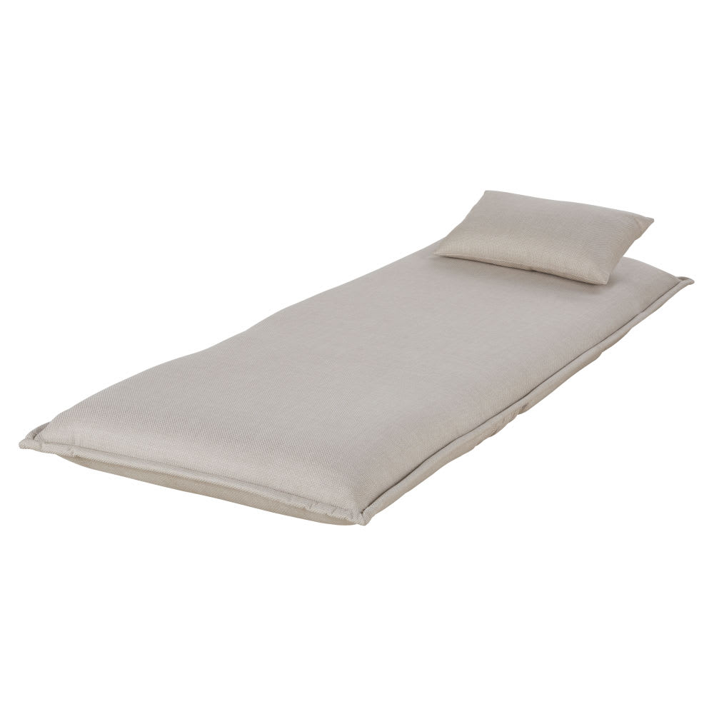 Canapé clic-clac 1 place beige