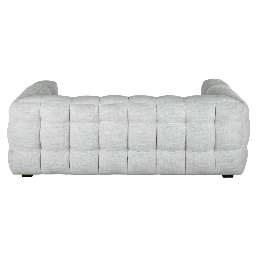 lilo - Canapé tissu chiné Gris - Vue supplémentaire 2