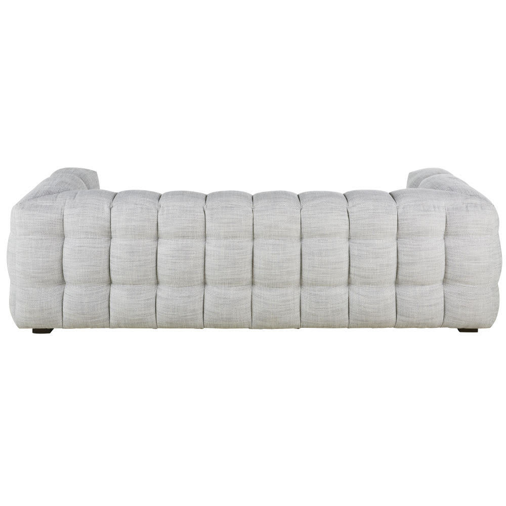 Lilo - Canapé nuage 3/4 places gris clair chiné - Vue supplémentaire 3