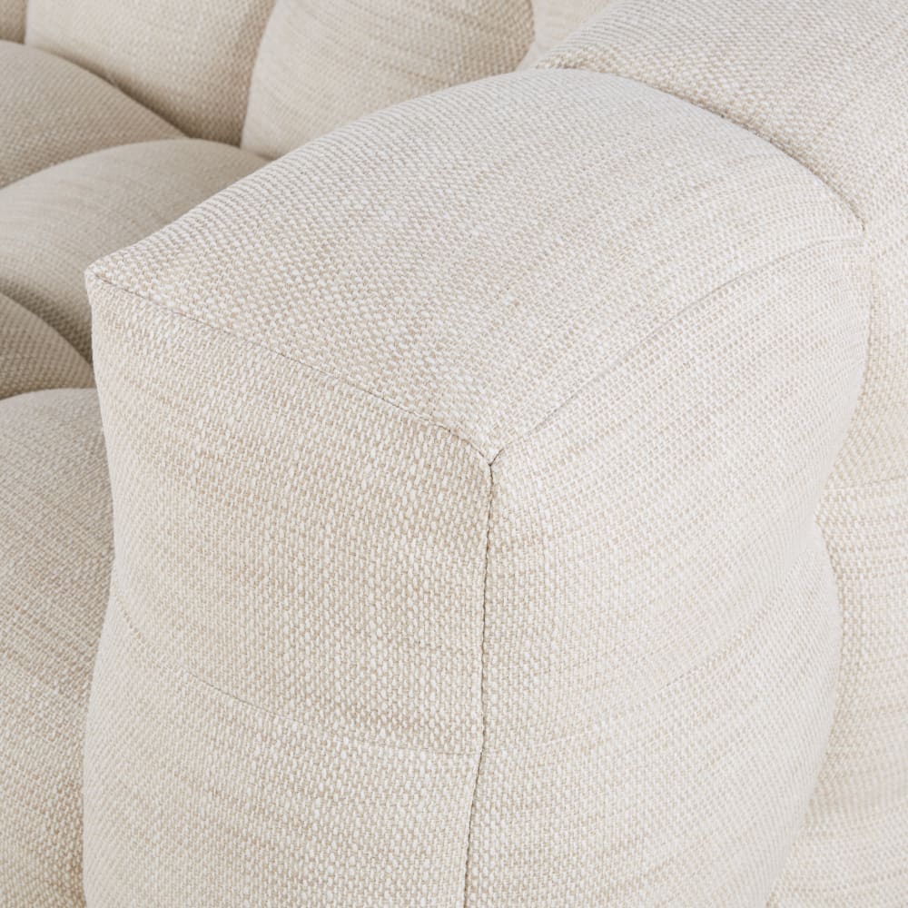 Canapé nuage modulable 6/7 places beige sable