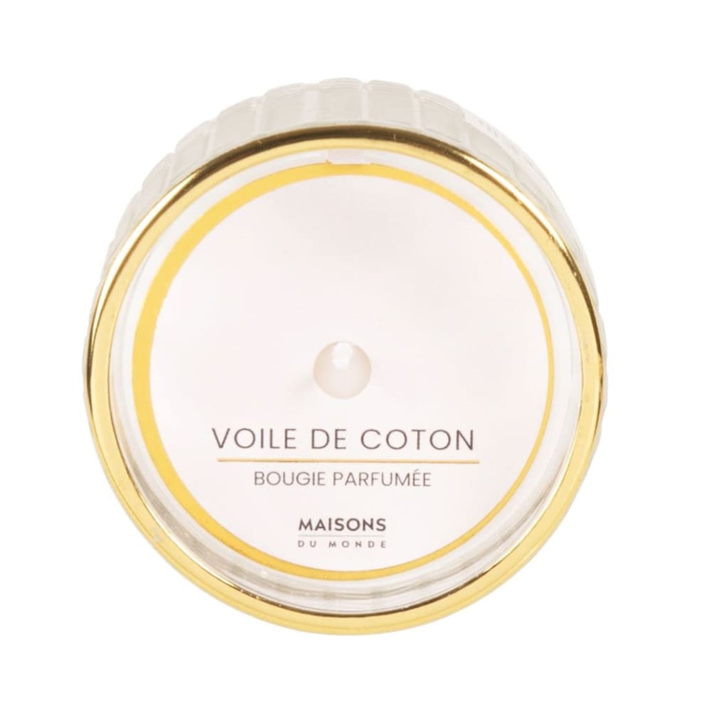 Candela profumata in vetro bianco 7x7 - Maisons du Monde