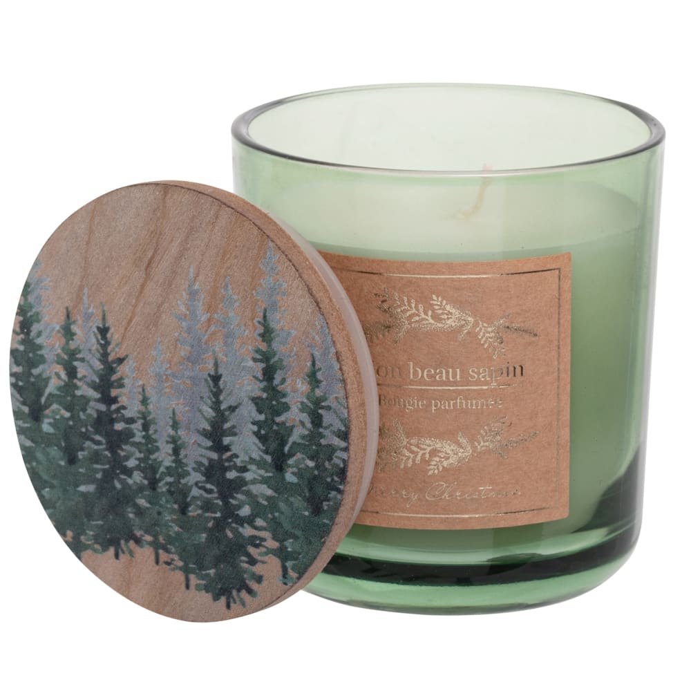 Candela profumata in vetro verde - Maisons du Monde