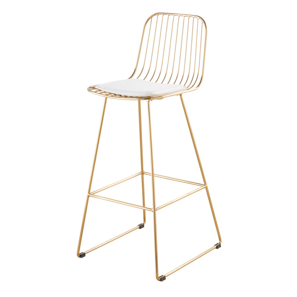 chaise de bar en acier