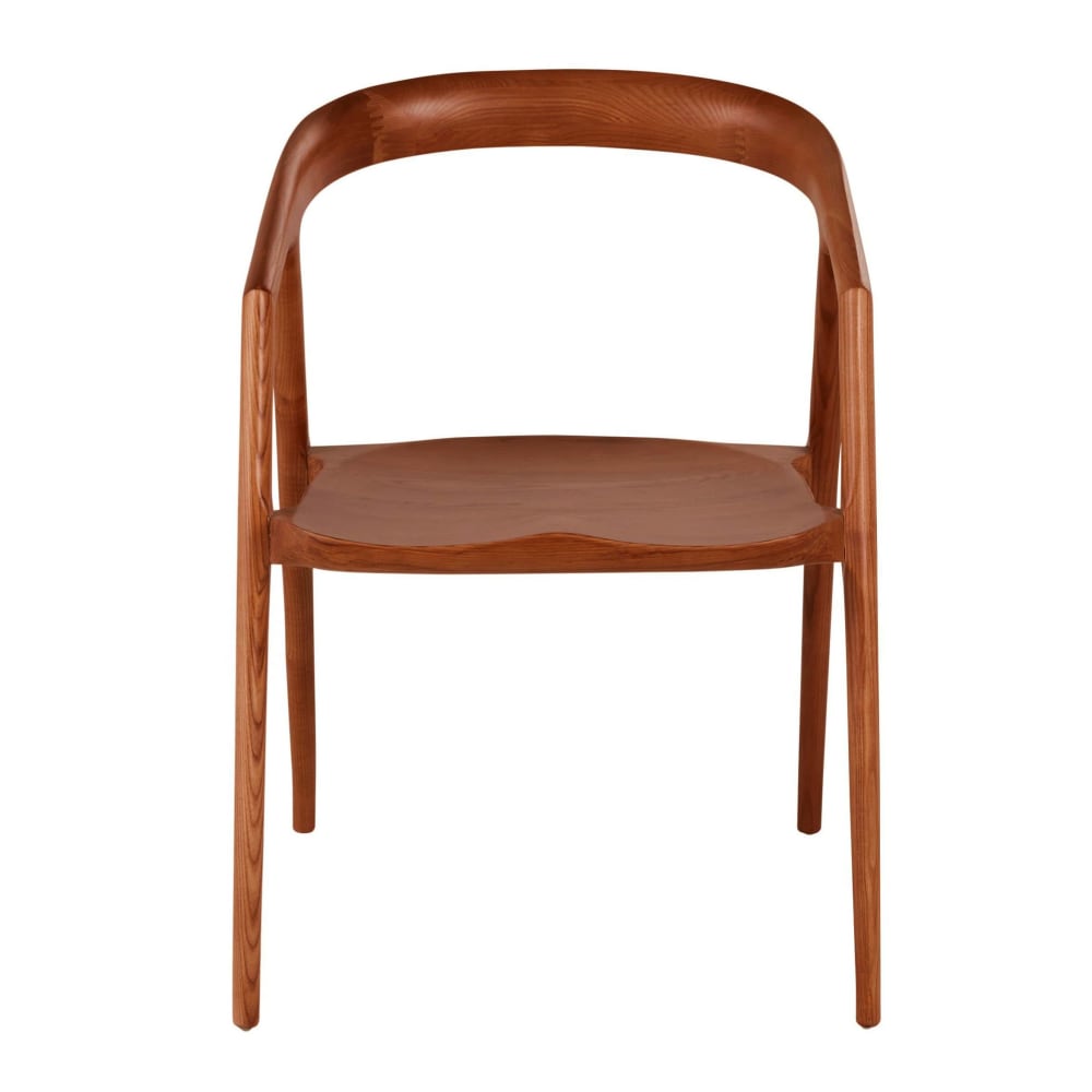 Chaise en bois de frêne foncé - Maisons du Monde