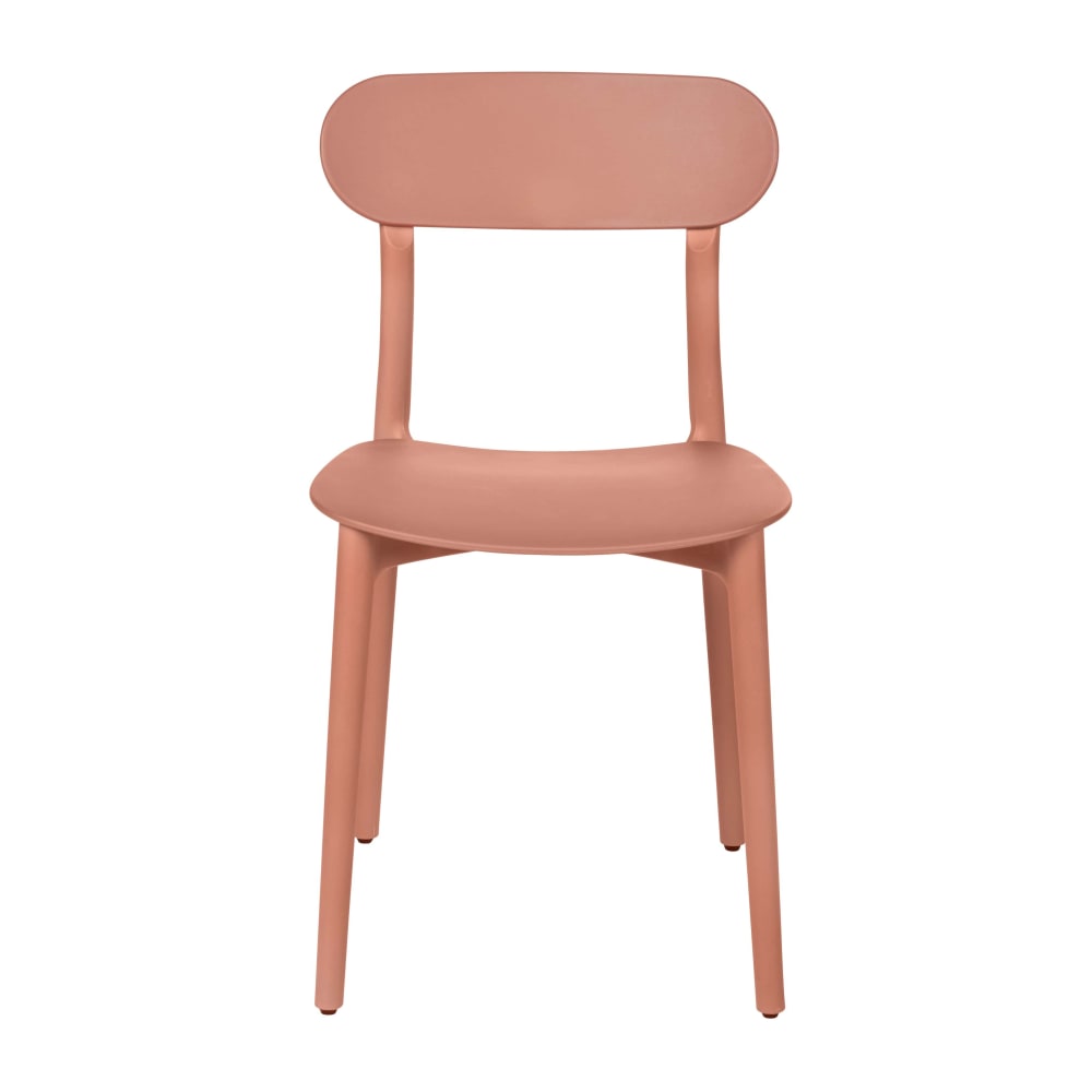 Chaise en polypropylène terracotta - Maisons du Monde
