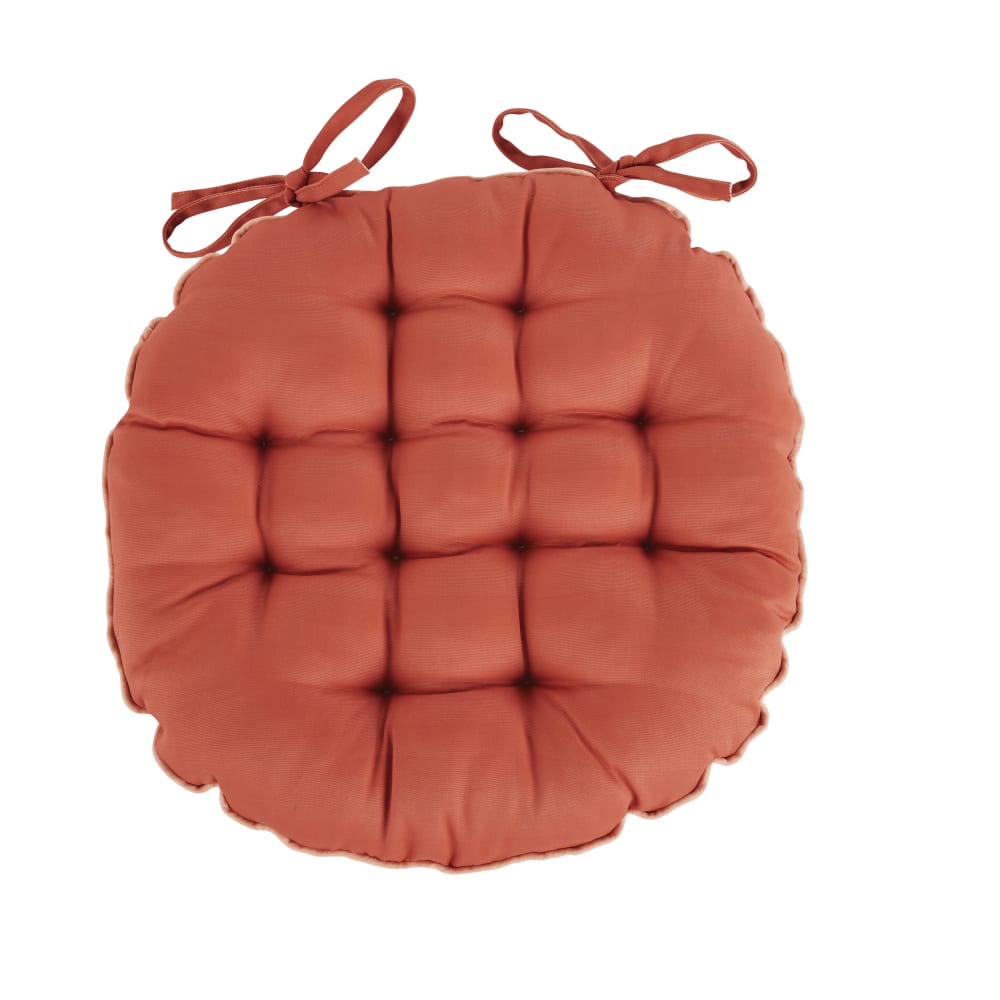 Cojín para silla terracota D.40
