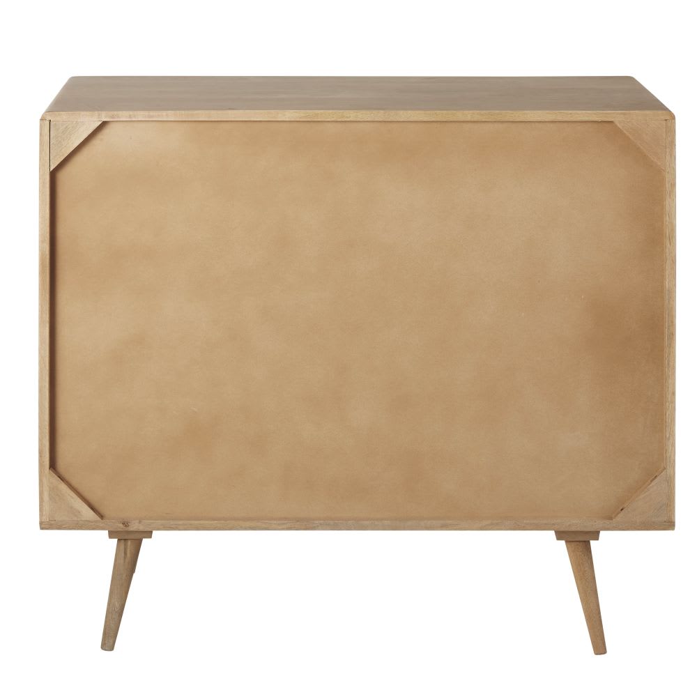 Commode en bois de manguier, L95 cm — vue 3