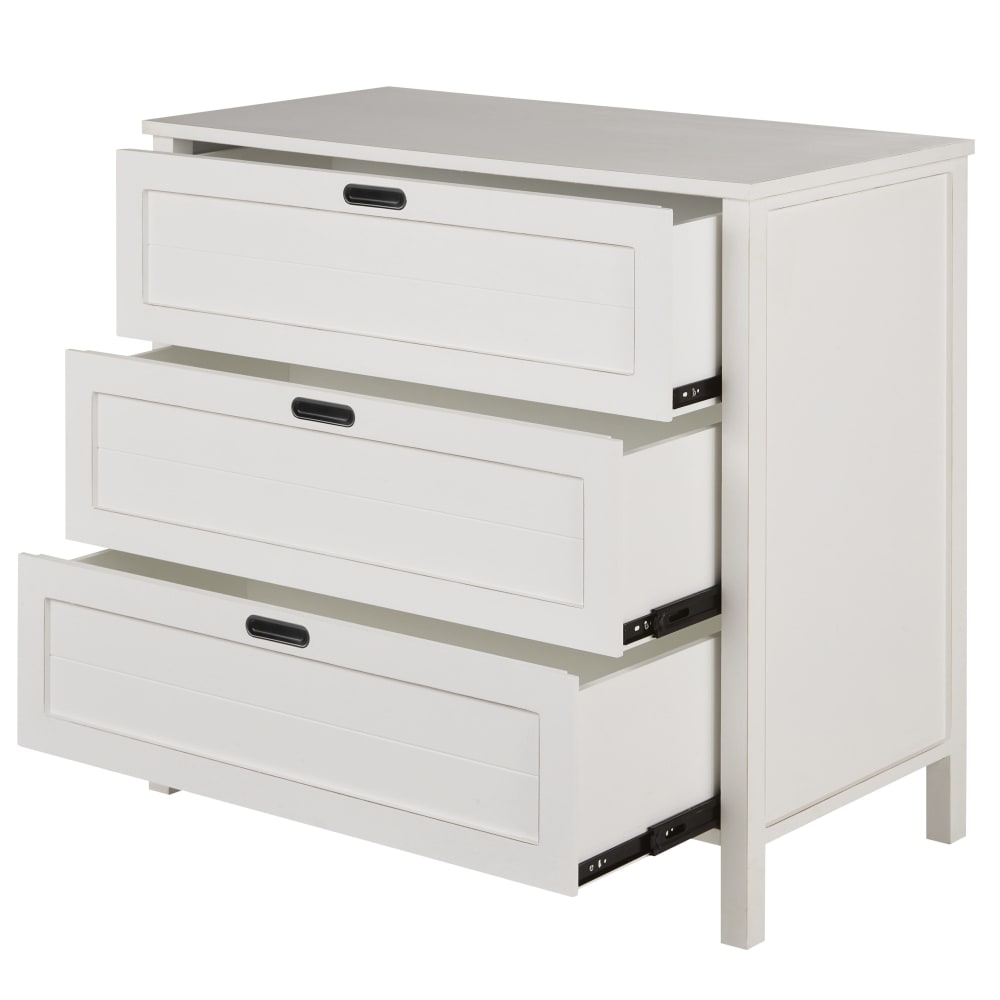 Comò a 3 cassetti bianco 100 cm - Maisons du Monde
