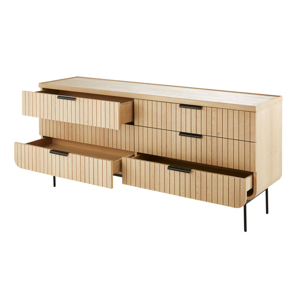 Comò doppio a 6 cassetti lung.168 cm - Maisons du Monde