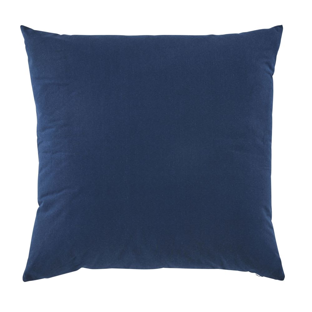 Coussin bleu marine 60x60