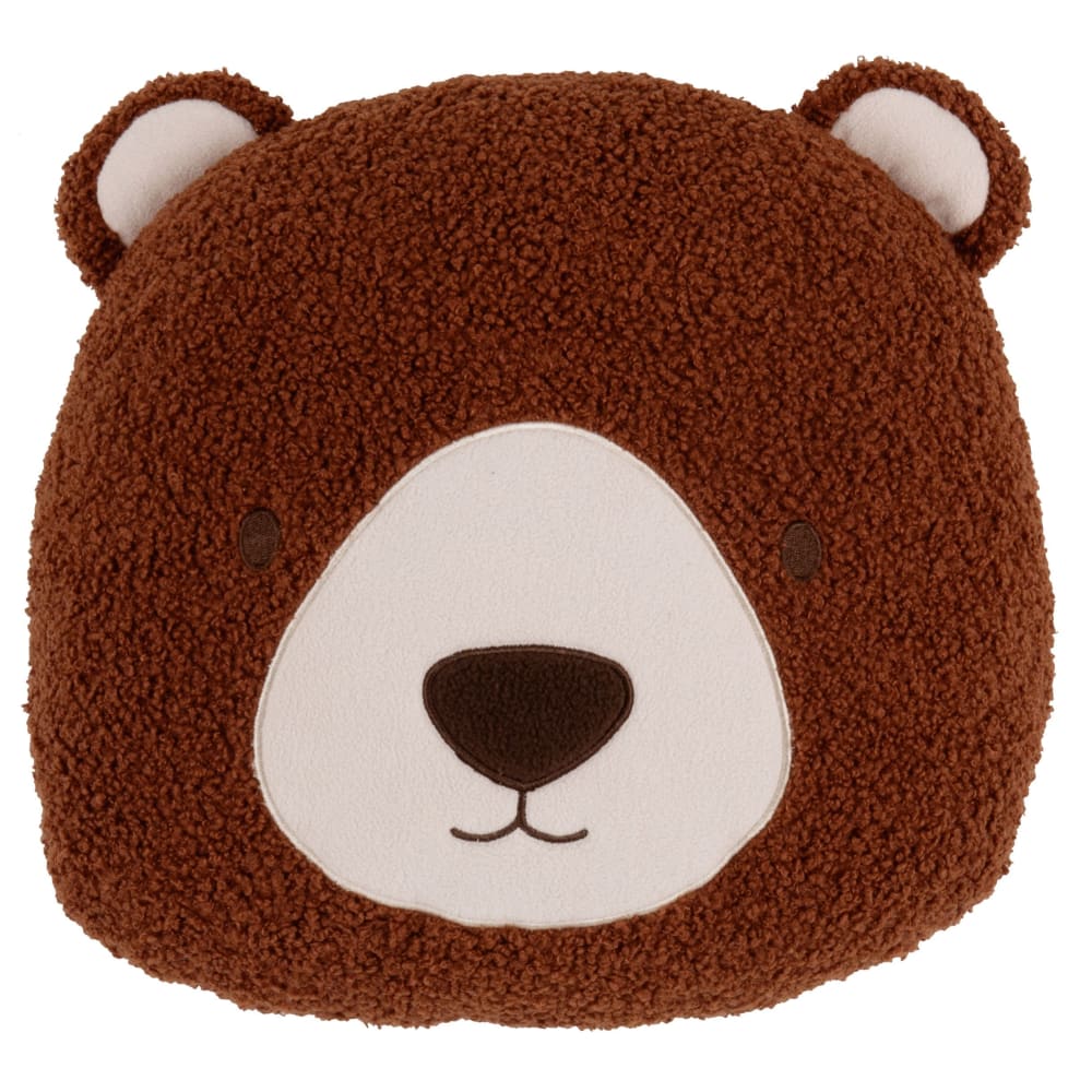 Coussin enfant tricolore et bouclettes 30x30