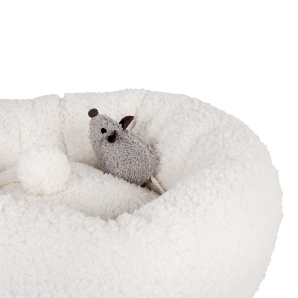 Cuccia beige per gatti con giochino - Maisons du Monde