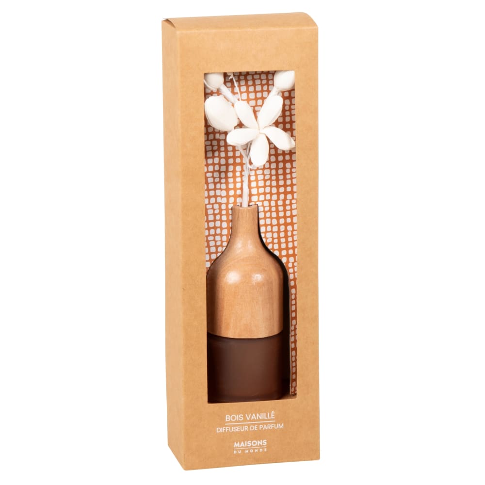 Difusor de madera y vidrio con