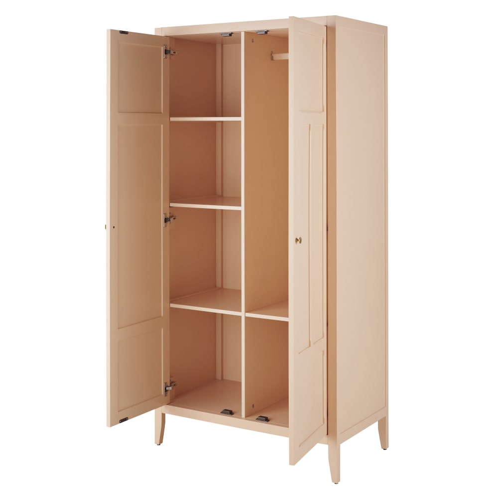 Dressing 2 portes coloris abricot — vue 3