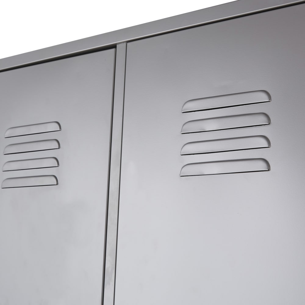 Dressing 2 portes en acier gris — vue 4