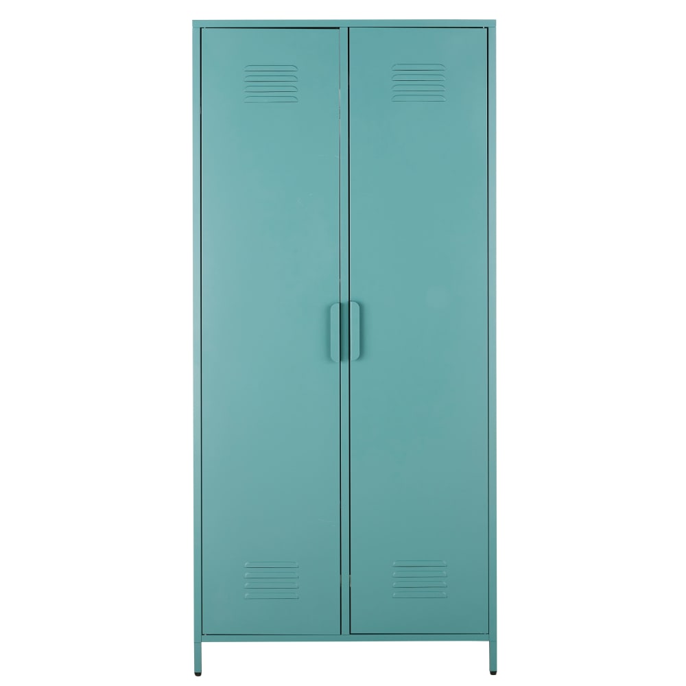 Dressing 2 portes en acier vert