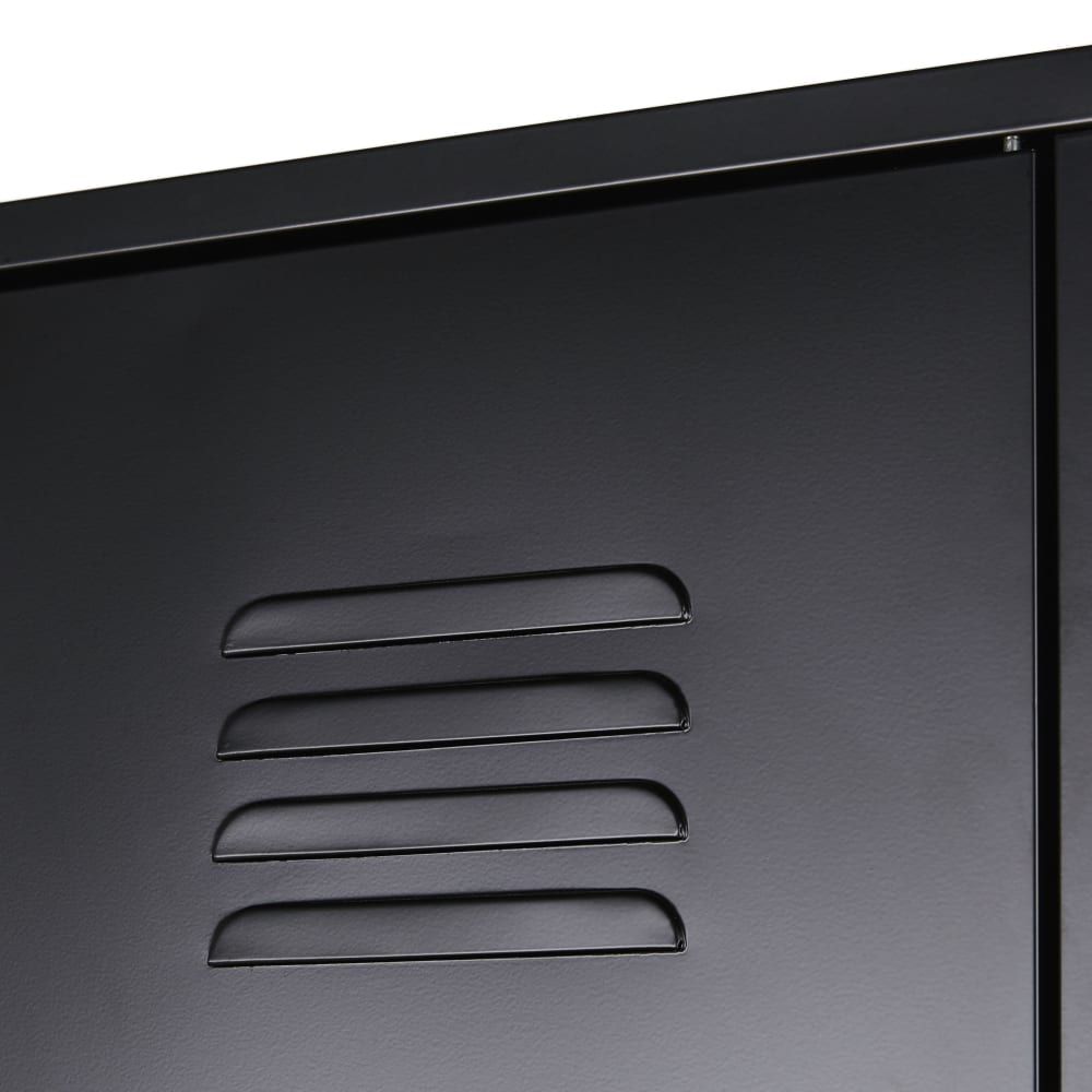 Dressing 3 portes en acier noir — vue 4