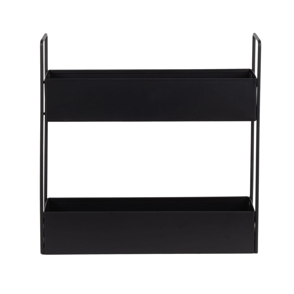 Etagère de cuisine à poser en fer noir