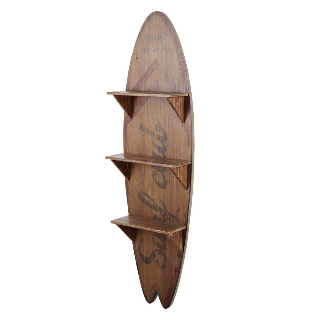 Etagère planche de surf imprimée