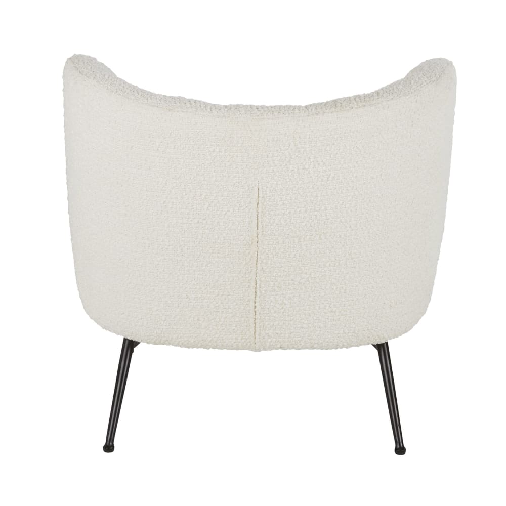 Fauteuil bouclettes écrues — vue 4