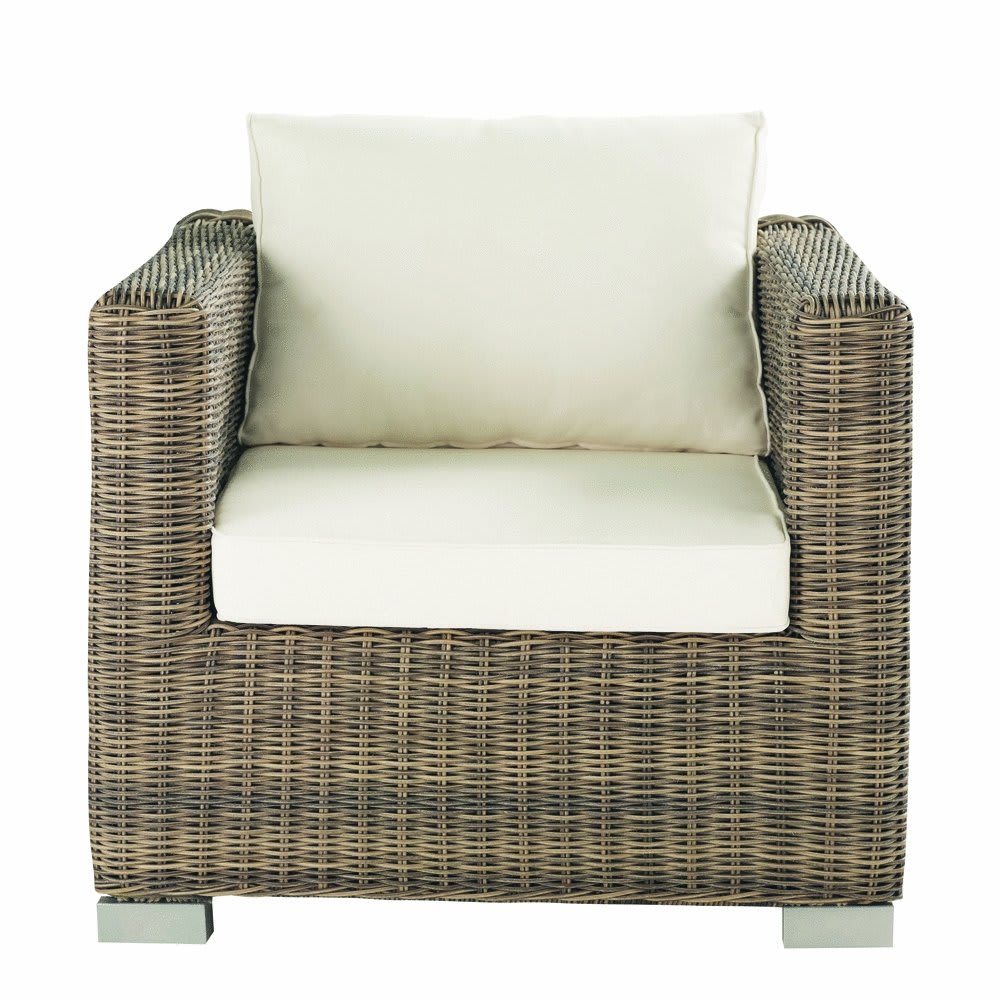 Fauteuil de jardin tressé