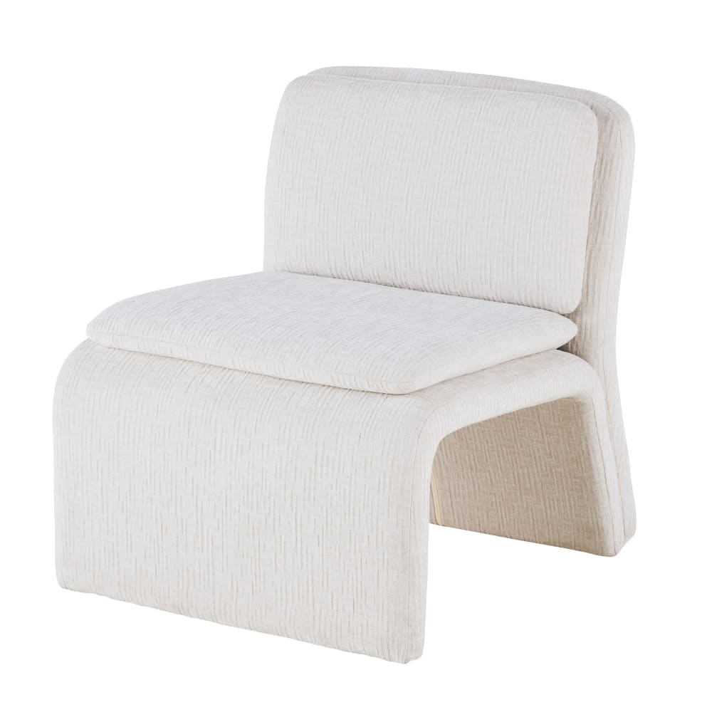 fauteuil en textile embossé