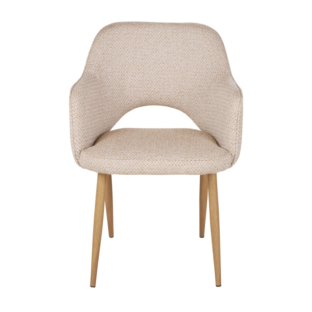 Fauteuil professionnel ocre tramé - Maisons du Monde