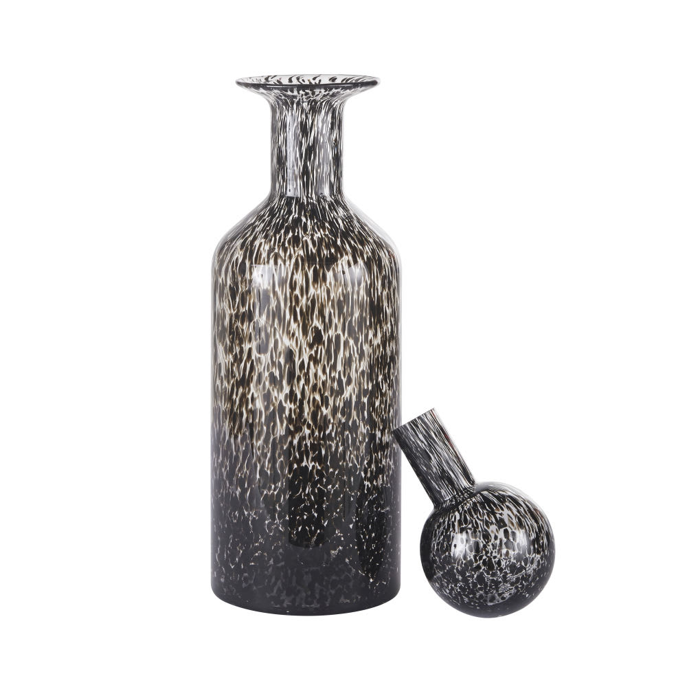Frasco de vidrio negro Alt. 52 cm - Maisons du Monde
