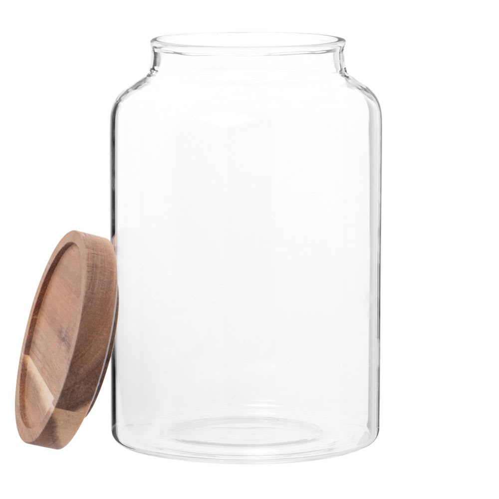 Frasco de vidrio y acacia Alt. 19 cm - Maisons du Monde