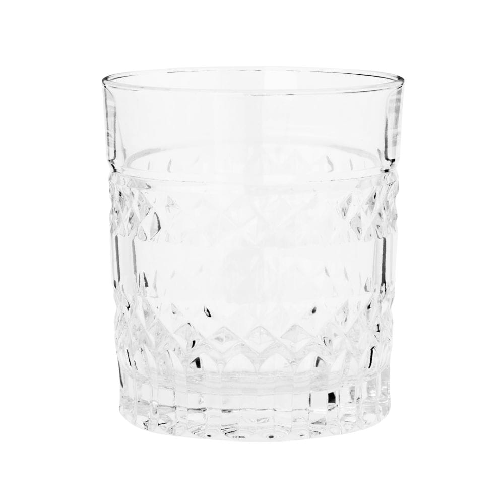 Gobelet en cristal taillé transparent